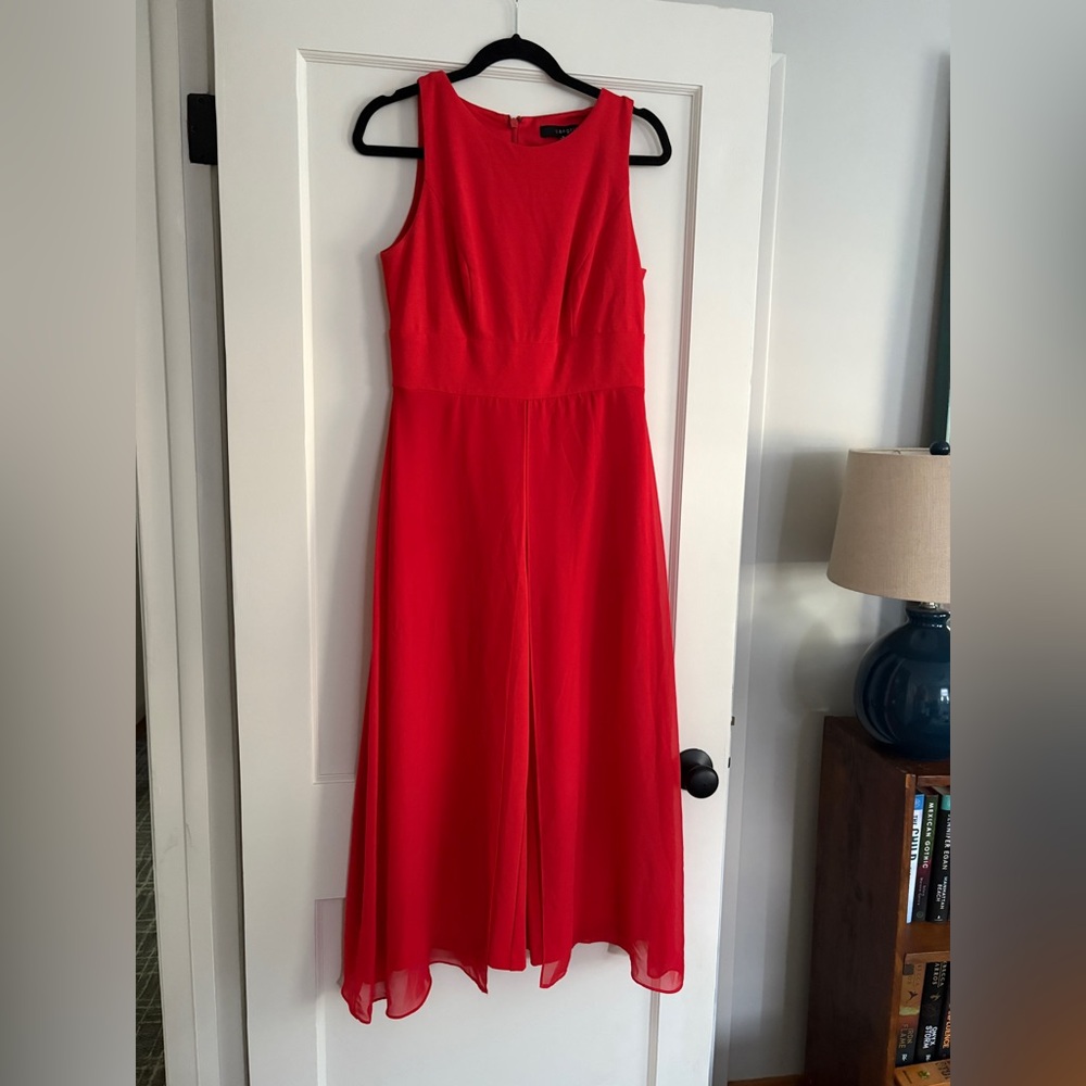 Elegant Red Jumpsuit